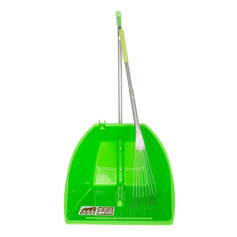 Red Gorilla Tubtrug Big Tidee Rake in Pistachio